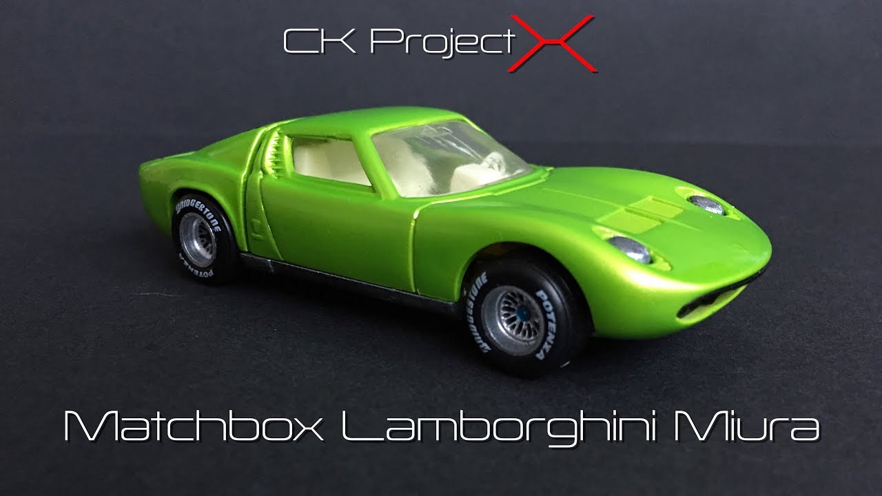 Matchbox restoration Lamborghini Miura..