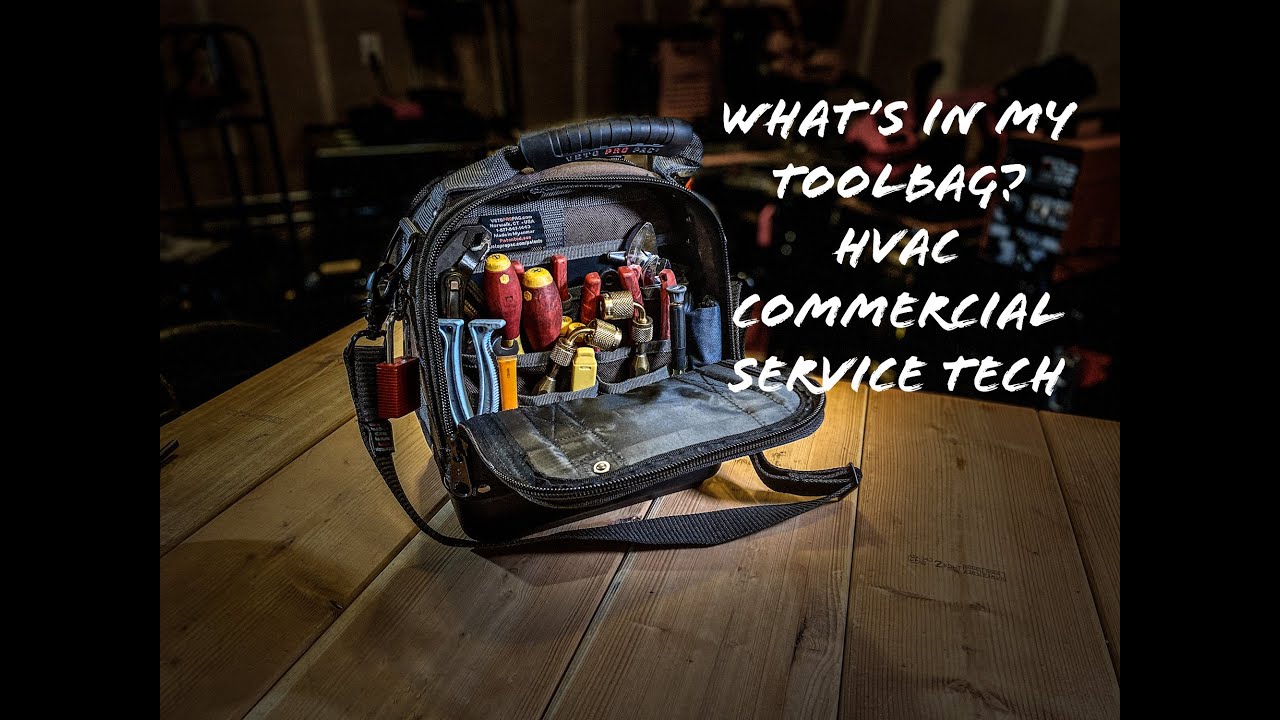 My Every Day Carry HVAC Service Tool Bag Load Out - Best HVAC Service Bag
