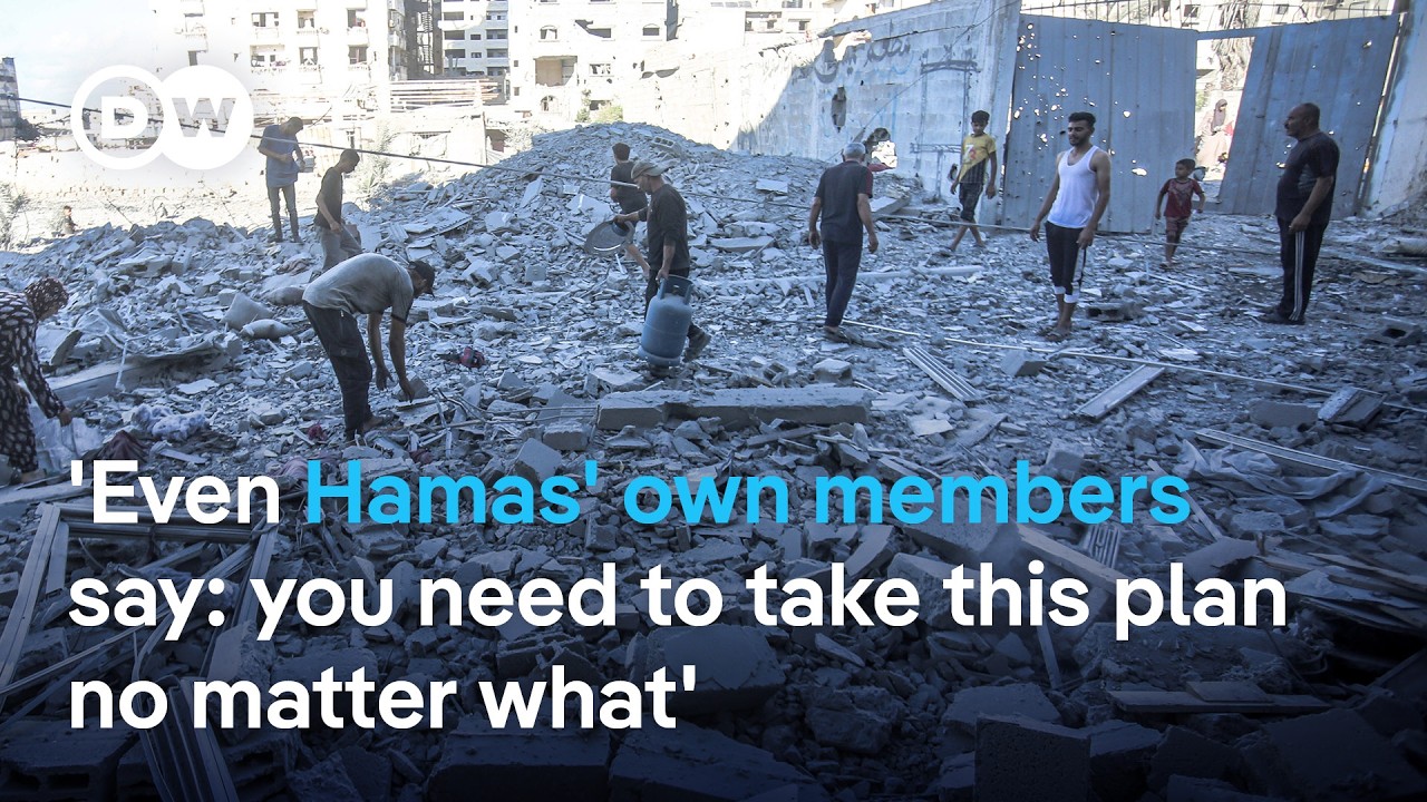 Hamas, Gazans cannot afford to reject Trump peace plan, says Palestinian analyst | DW News