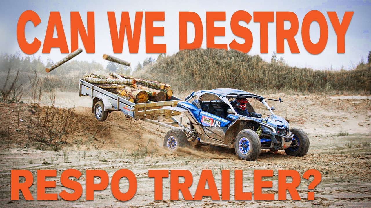 Trying to destroy a Respo box trailer