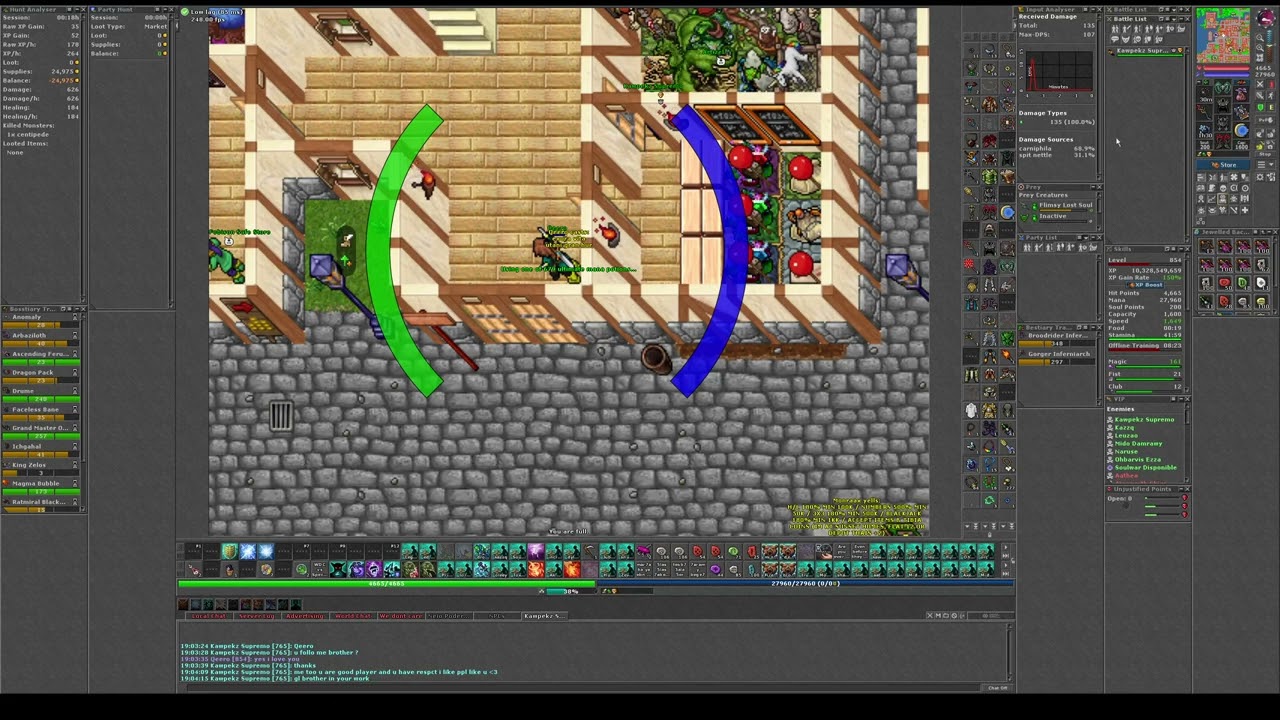 Double UE attempt on 765 MS Tibia Antica
