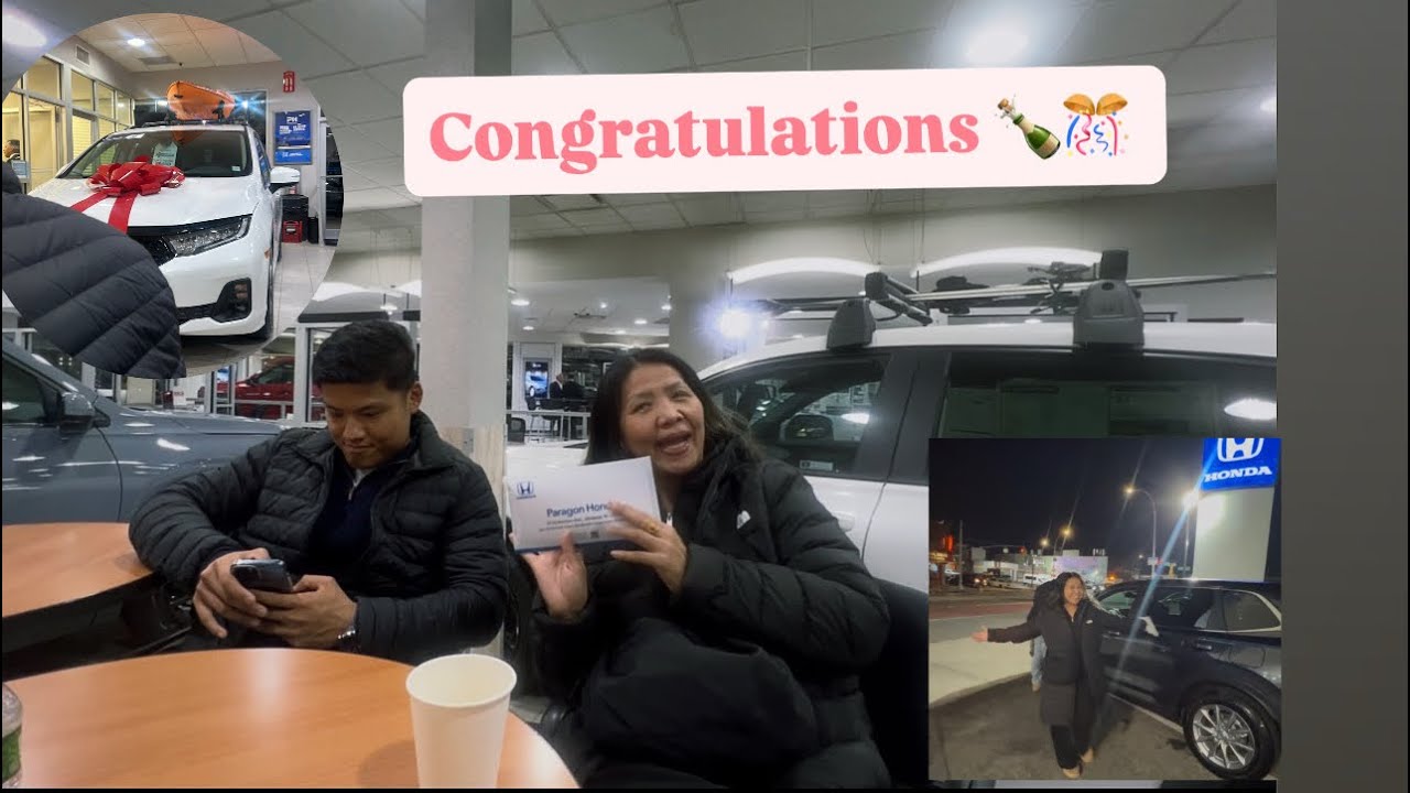 BOUGHT HIS NEW CAR IN 20s!! | #congratulations #nyc #proudmoment #tsawabhumo 