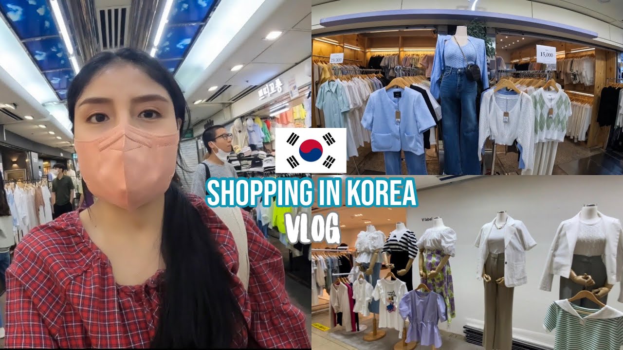 ACOMPA&Ntilde;AME A COMPRAR ROPA BARATA EN COREA 🇰🇷 + mini haul ✨peruana en corea 🇵🇪🇰🇷