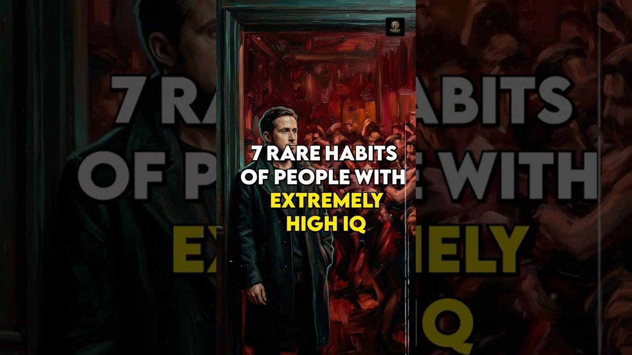 7 Secret Habits of People With EXTREMELY High IQ 🧠