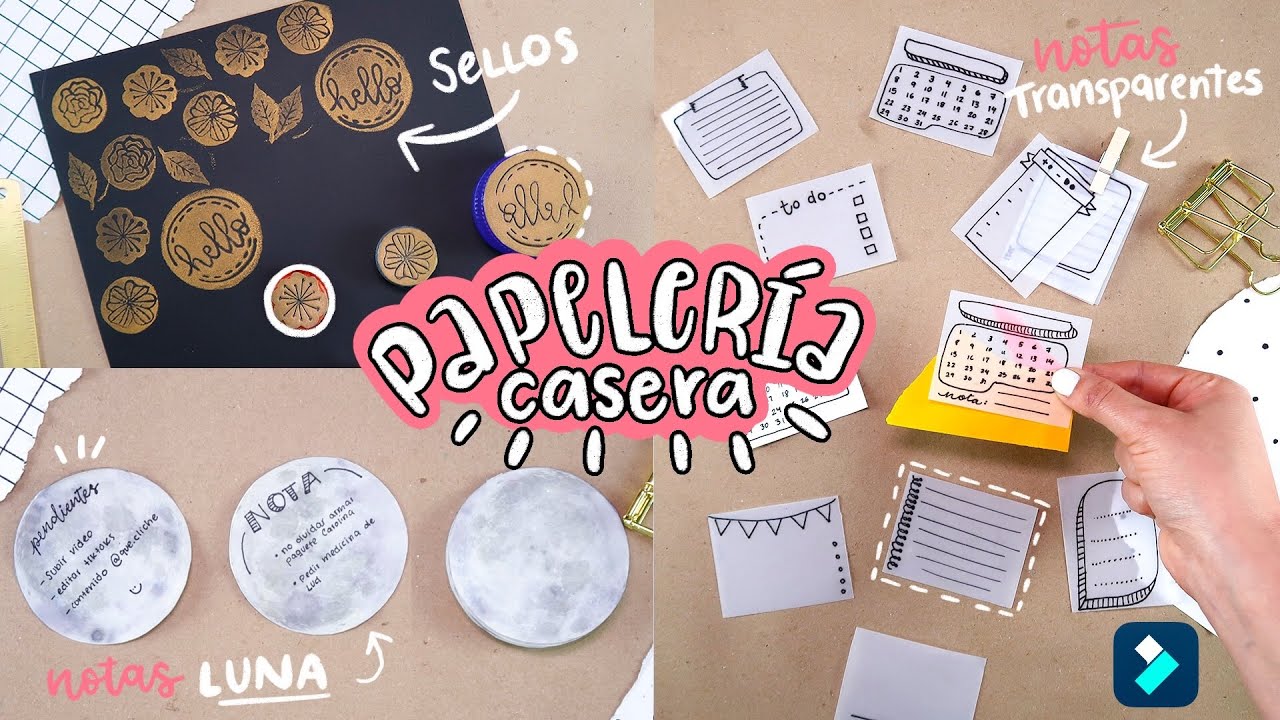 Papelería CASERA!! (Sin imprimir) PT.2  Barbs Arenas Art!