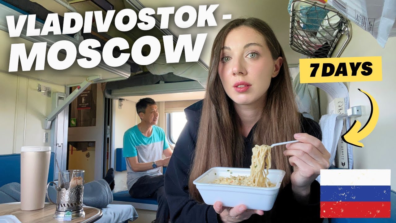 TRANS-SIBERIAN RAILWAY TRAVEL BEGINS! DAY 1-2 *Bye Vladivostok* 🇷🇺