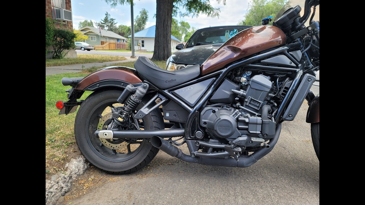 New seat for the Rebel 1100!