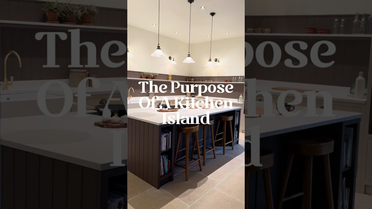 The Purpose of a Kitchen island