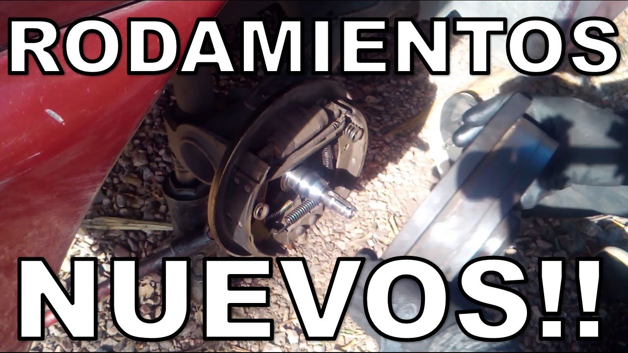 Cambiandole Rodamientos traseros al Gol
