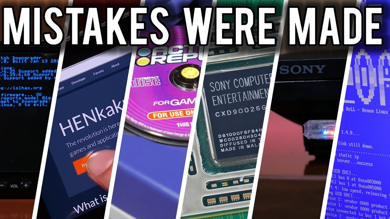 Mistakes Were Made - The Console Security Marathon
