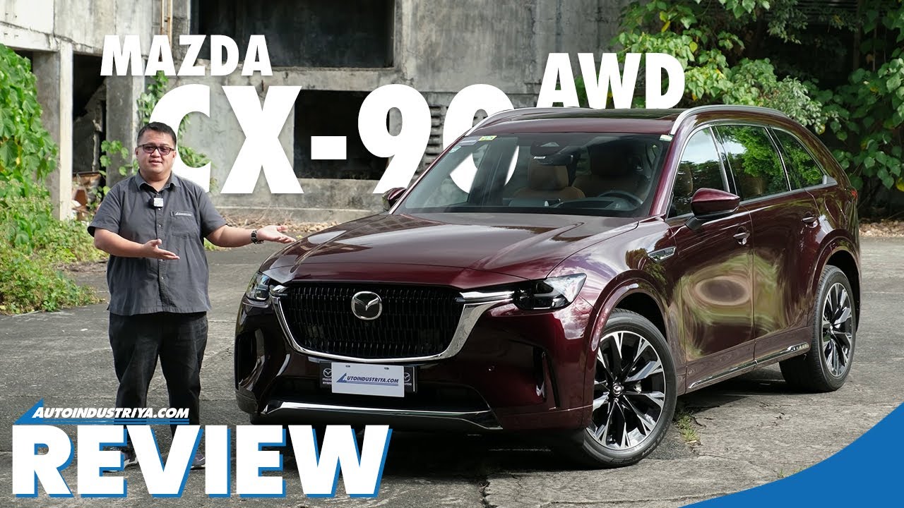 Эксклюзивный обзор Mazda CX-90 3.3L AWD HEV Turbo 2024 года — настоящий роскошный внедорожник за ...