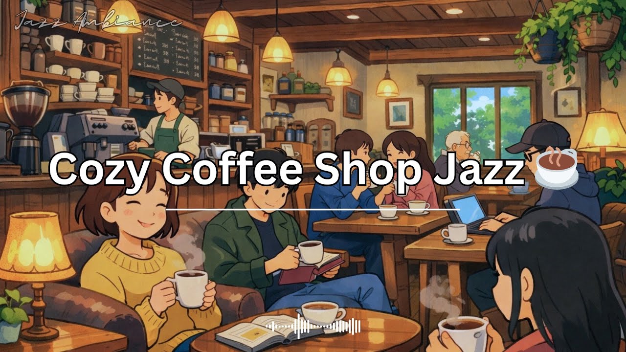 Cozy Coffee Shop Jazz ☕ Soft Jazz for Work & Study