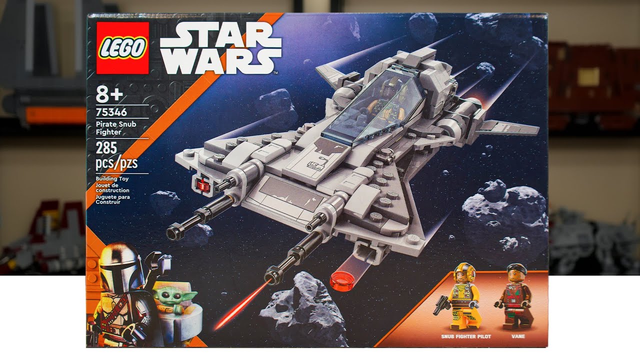 LEGO Star Wars 75346 PIRATE SNUB FIGHTER Review! (2023)