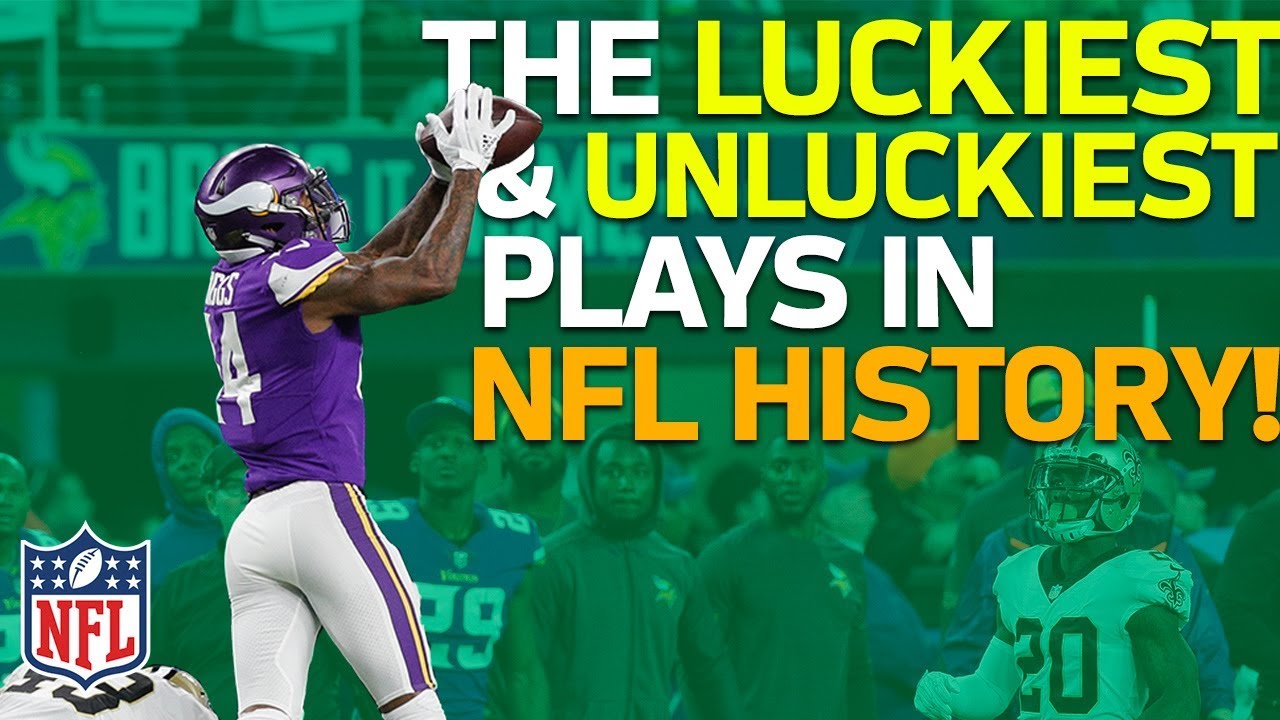 The Luckiest & Unluckiest Plays in NFL History | NFL Highlights