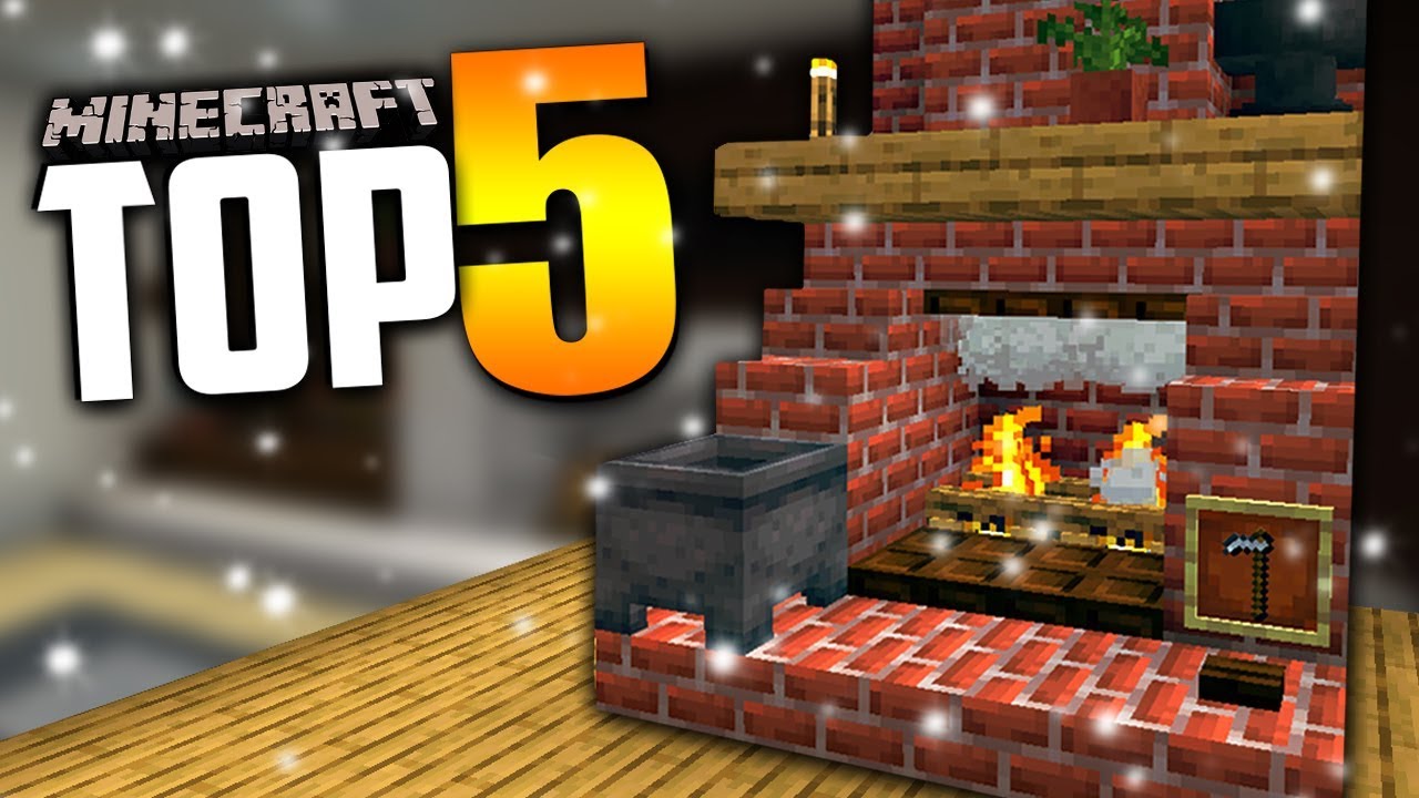5 лучших дизайнов каминов в Minecraft