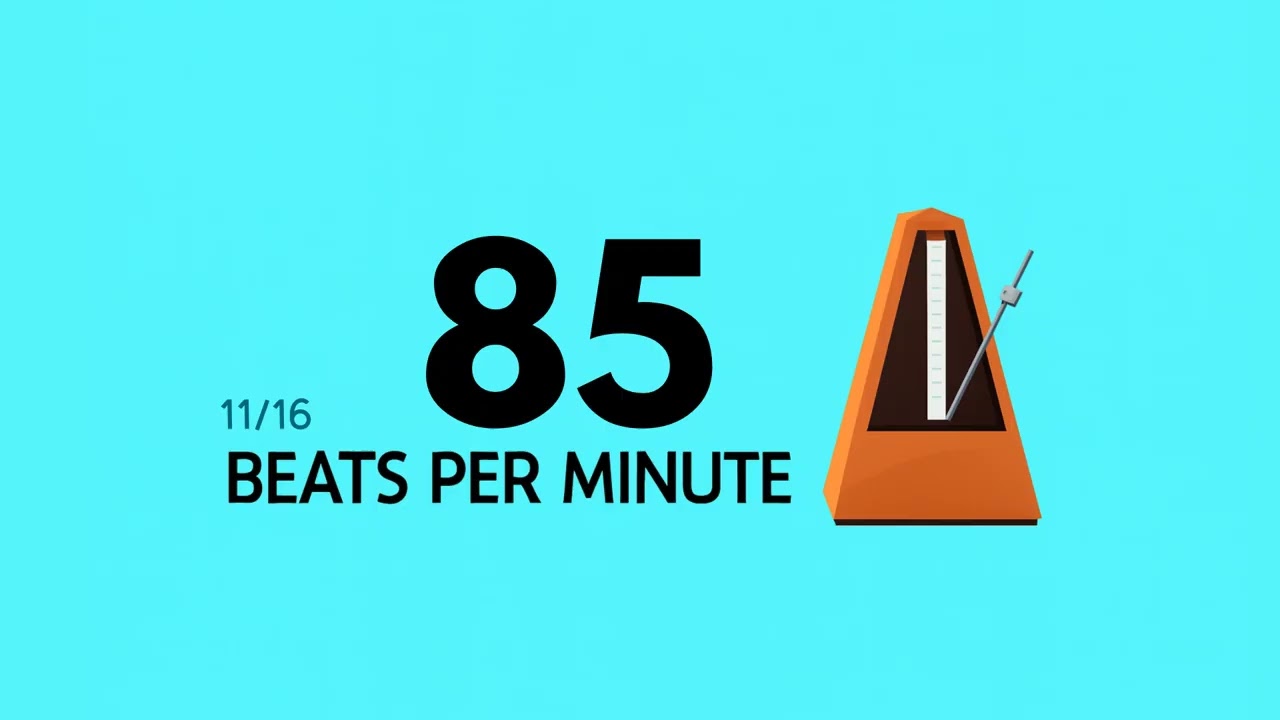 85 BPM 11/16 Metronome