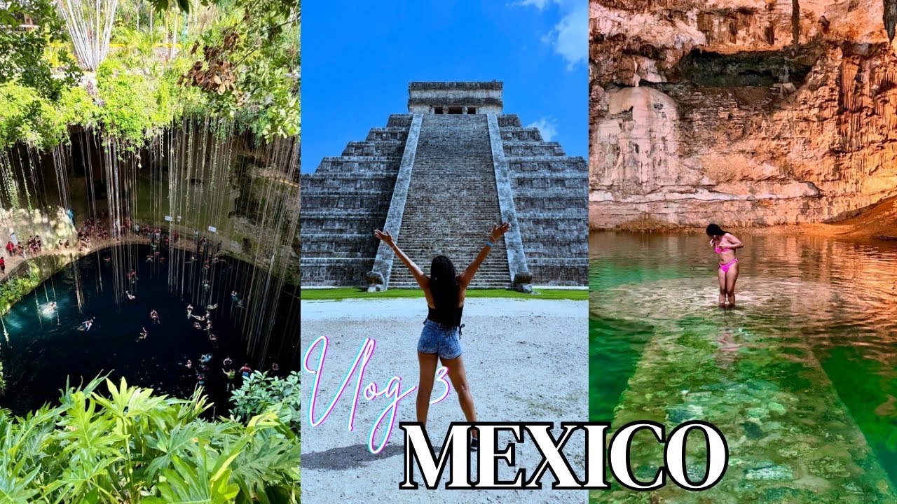  Mexico 2025, Vlog 3 | Cenotes and Chichen Itza