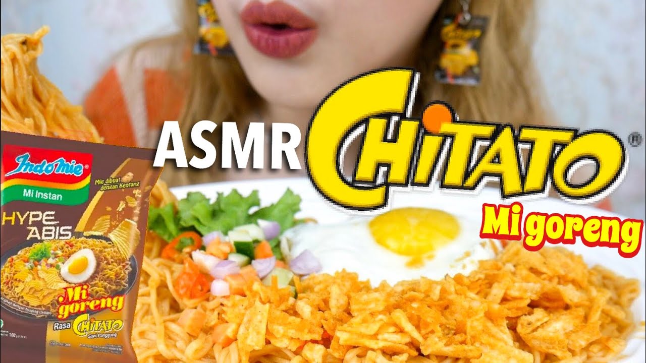 #82 Request ASMR INDOMIE GORENG CHITATO | ASMR Indonesia