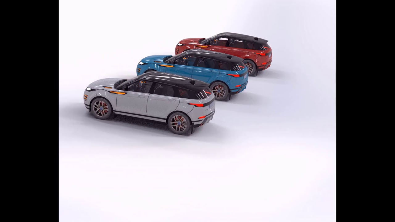 SOLIDWORKS Visualize Rendering | Range Rover Evoque