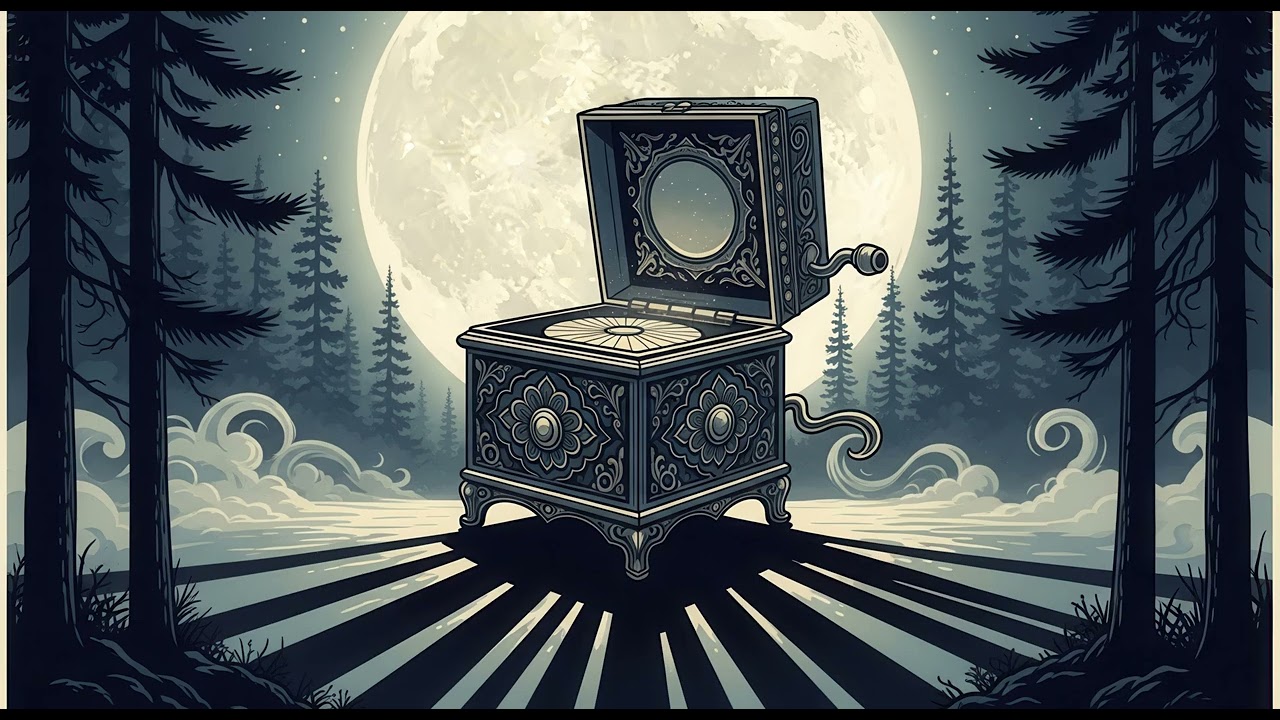 Midnight Music Box — 1 Hour Loop | Music Box Lullaby of Fear
