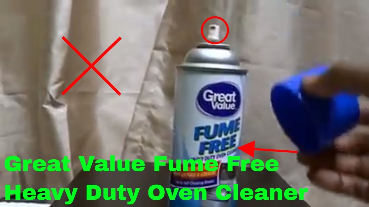 ✅  How To Use Great Value Fume Free Heavy Duty Oven Cleaner Review