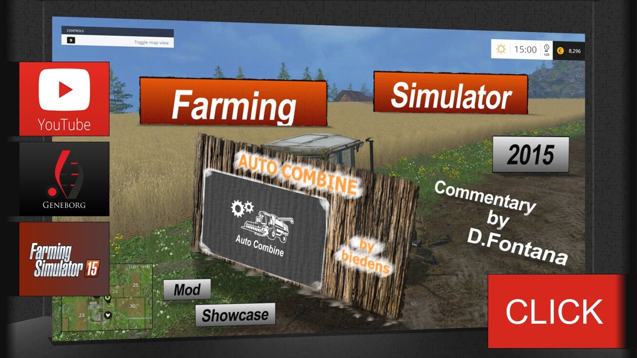 FS15 Mod Showcase - AutoCombine [eng]