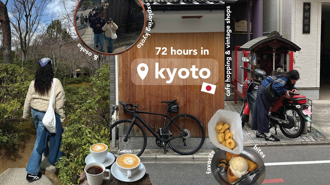 72 hours in kyoto | best food, vintage shops & day trip to osaka