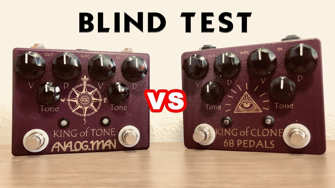 I found the best King of Tone clone...nobody can guess which is which