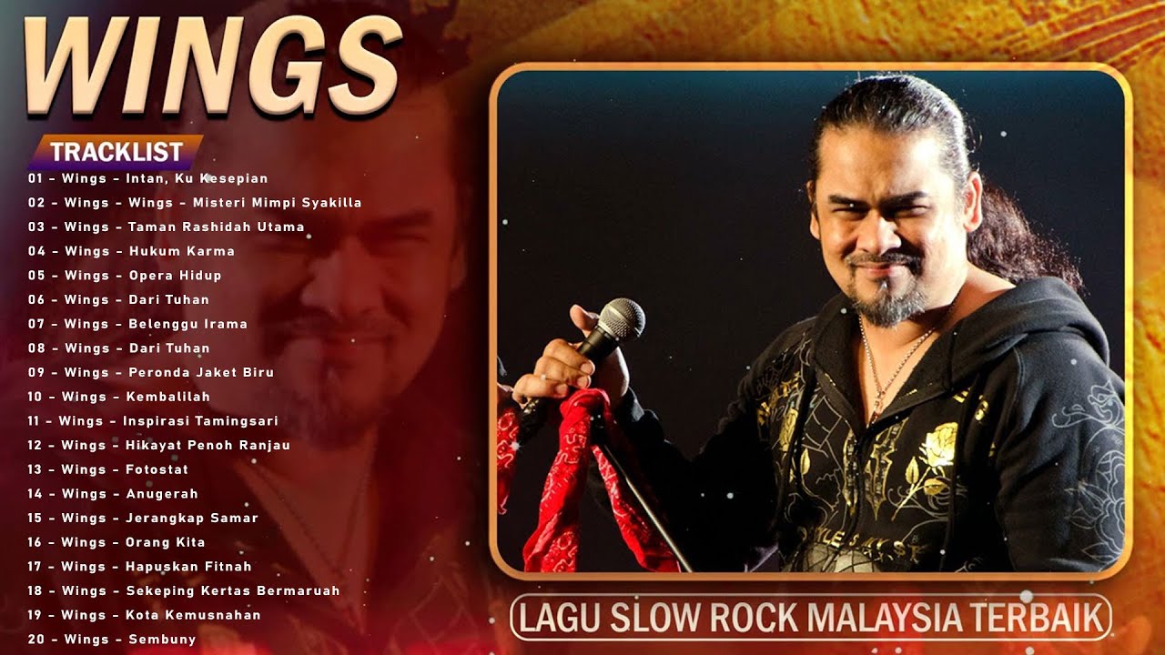 🎸 Wings Band Legenda || Koleksi Lagu Terbaik Wings – Nostalgia Slow Rock Malaysia 80an 90an