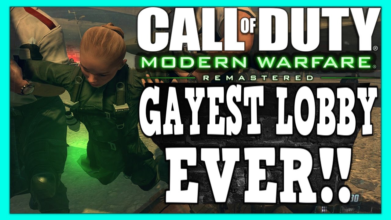 GAYEST LOBBY ON CALL OF DUTY! (Gay Trolling)