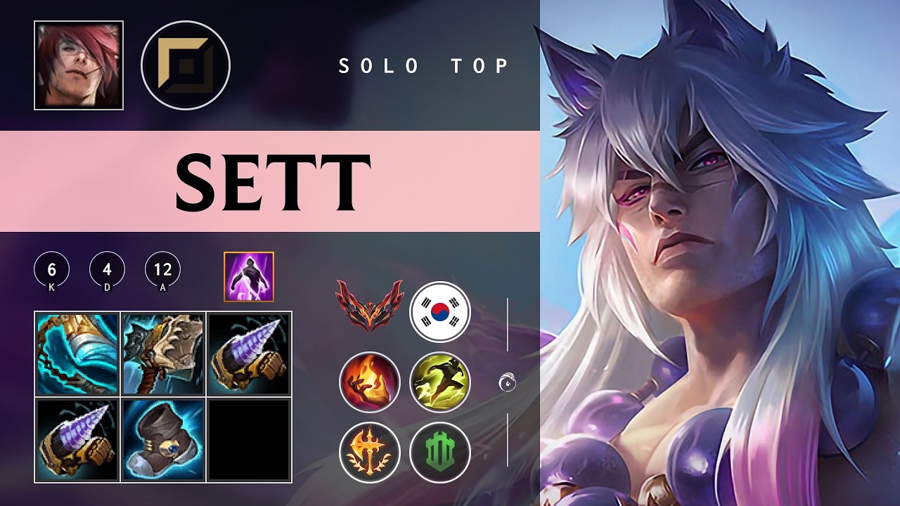 Sett Top vs Zaahen - KR Grandmaster Patch 26.05