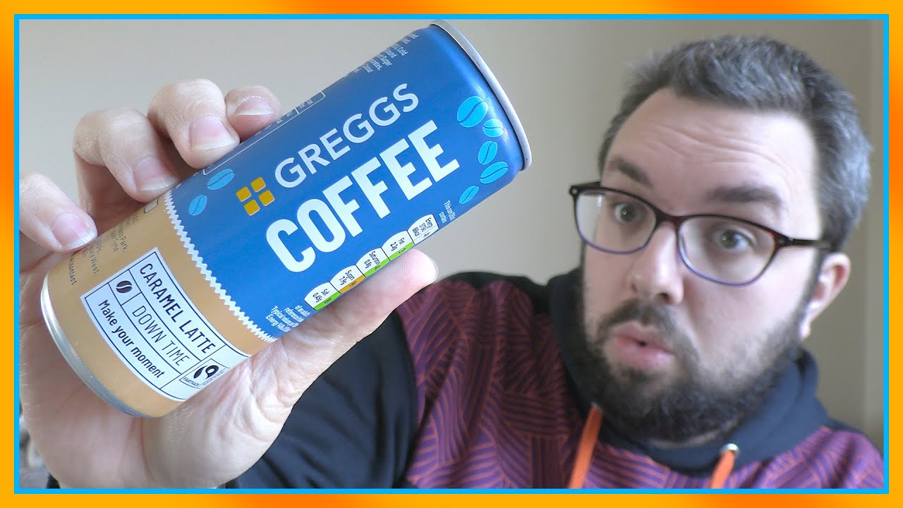 Greggs Coffee in a can?! Caramel Latte Review