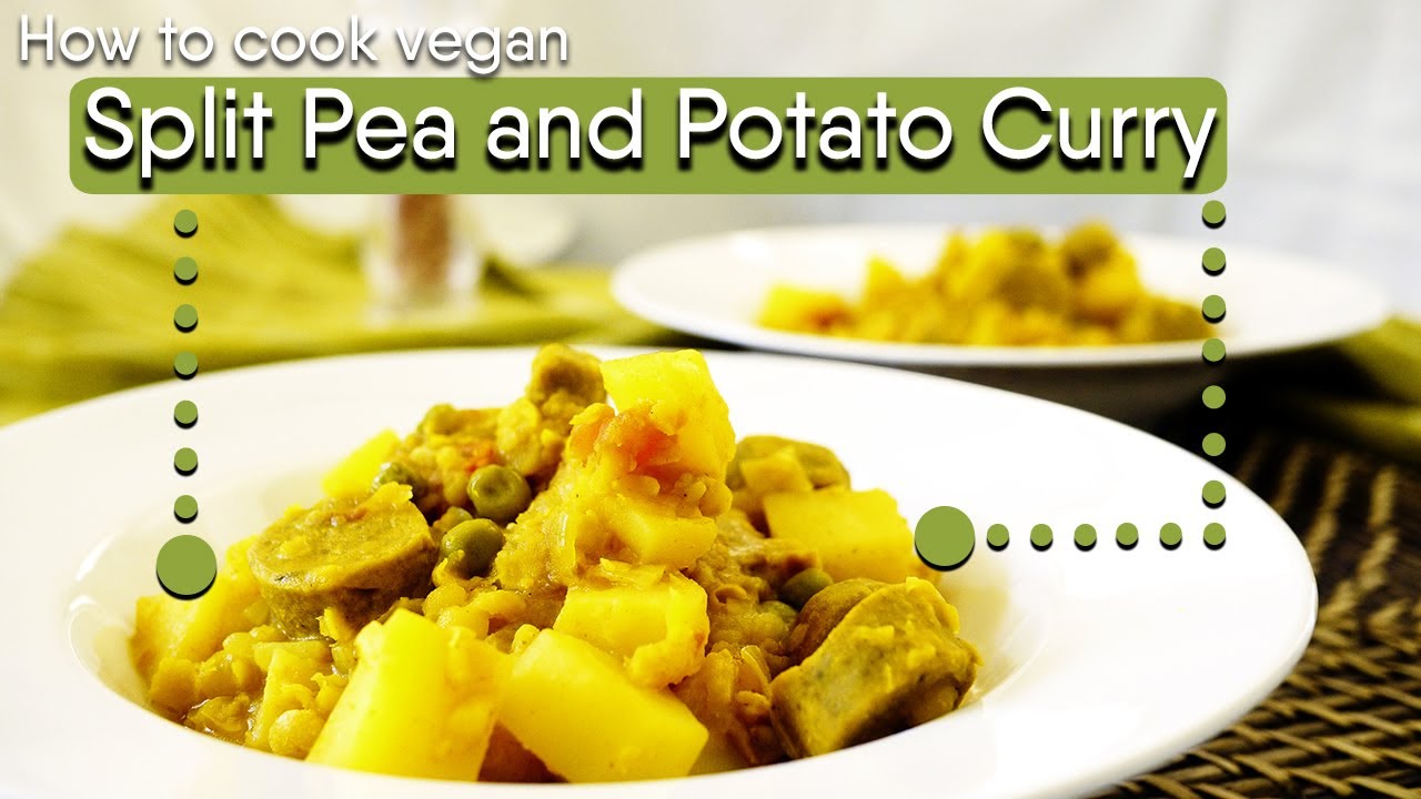 How to make Split Pea and Potato Curry | Vegan Indian Dahl | Not Only Carrots Cooking Show