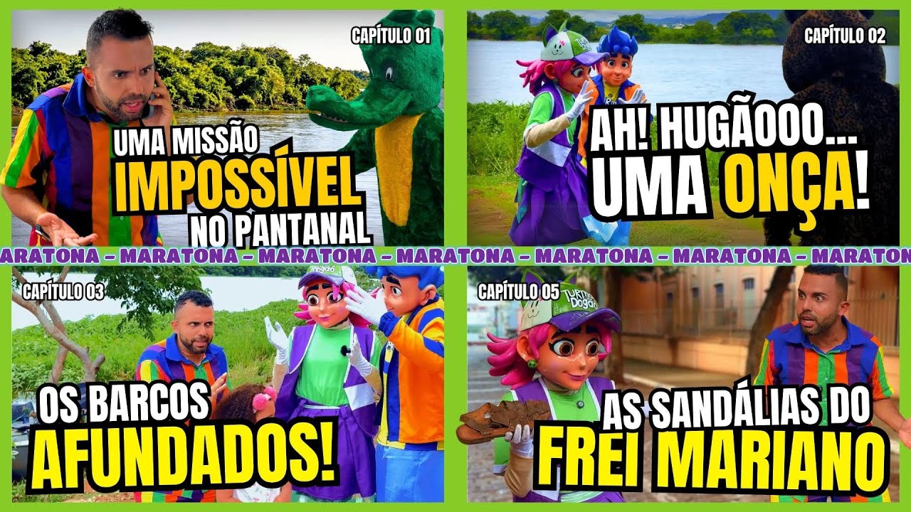 MARATONA | AS AVENTURAS NO PANTANAL | TURMA DO DOGÃO