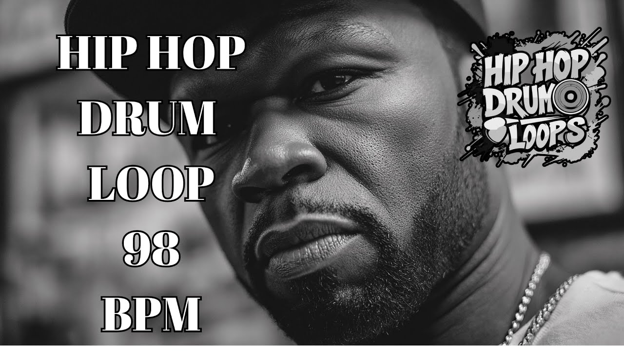 98 BPM Hip Hop Drum Backing Track | Upbeat Cypher Rhythm