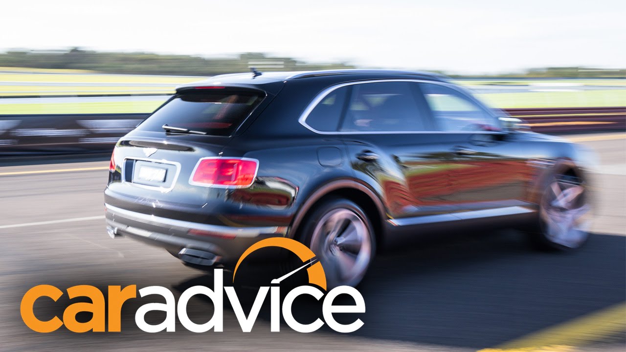 2016 Bentley Bentayga 0-100-0 performance test