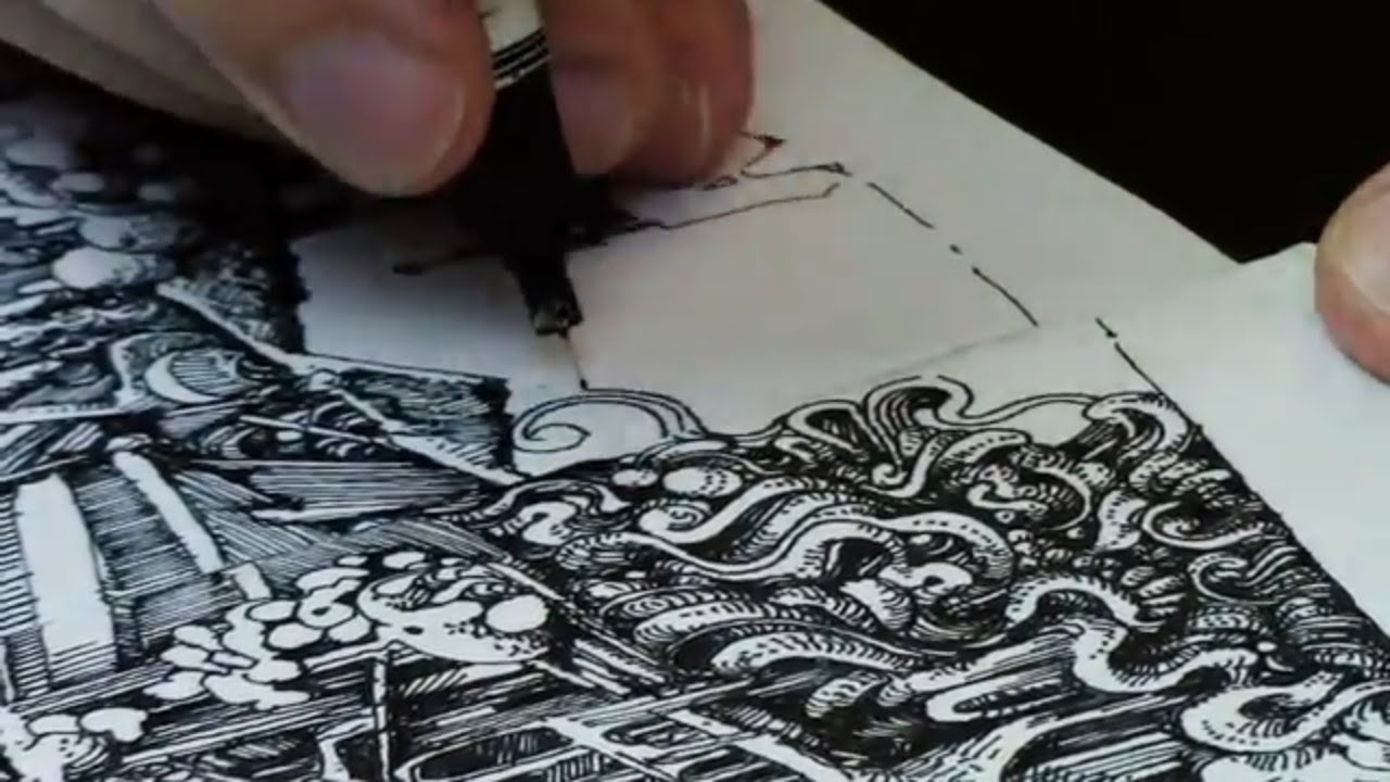 Intricate Doodle Masterclass: Watch and Learn with Peter Draws