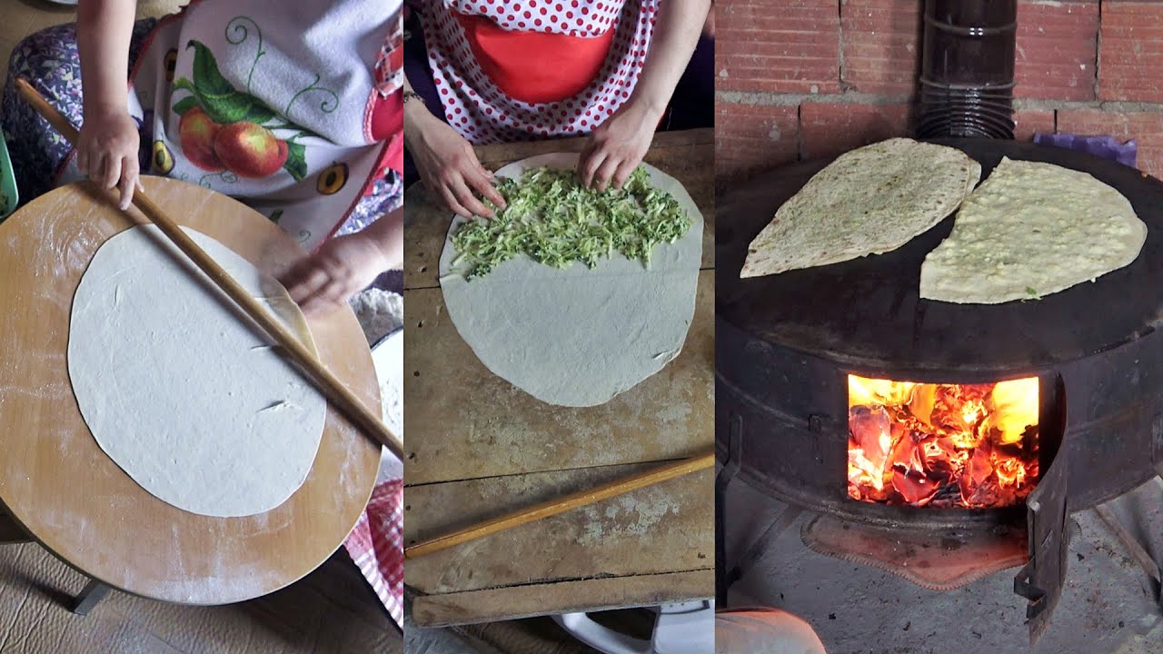 Tradational Turkish Gozleme Varieties Detailed Recipe
