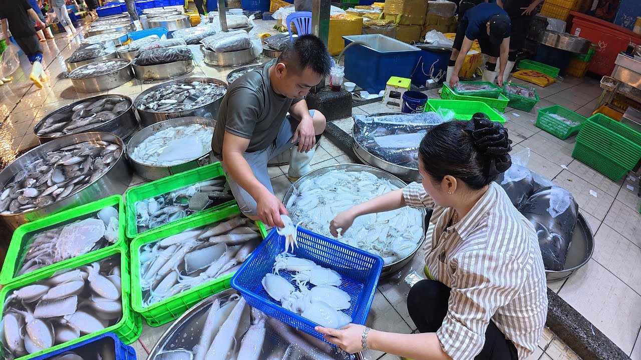 chợ bình điền tôm càng lúa rẻ quá cá vựa dì sáu có nhiều,gặp cá bóp thiên nhiên quá ngon
