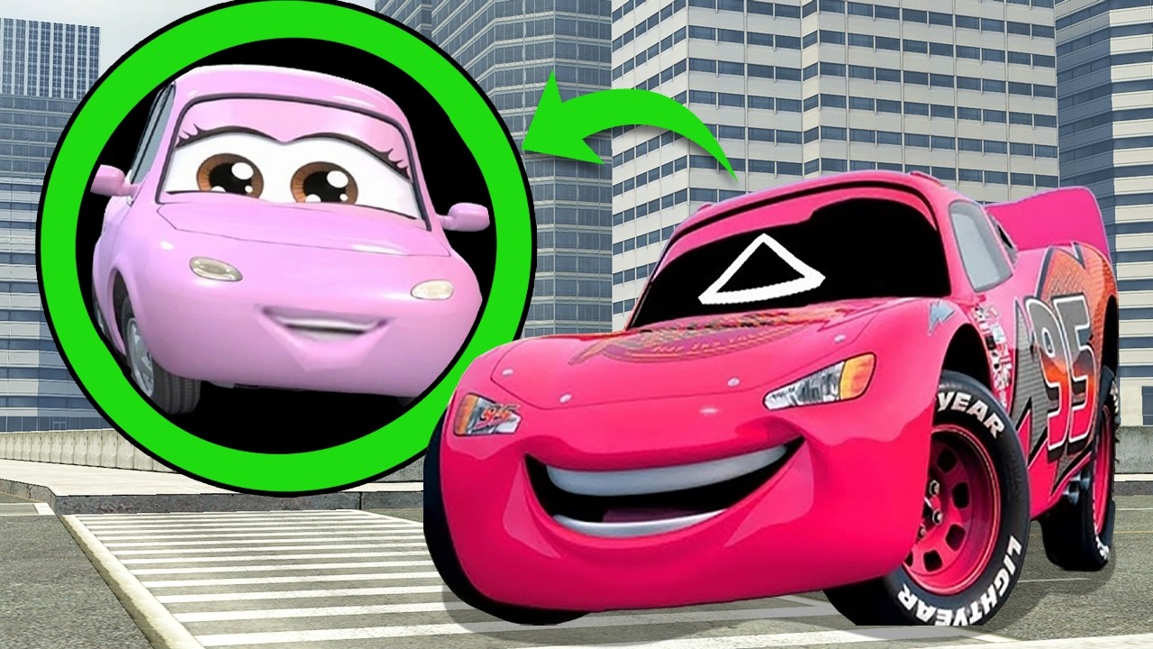 Lightning McQueen Squid Game need help to find Baby McQueen Girl in GMOD