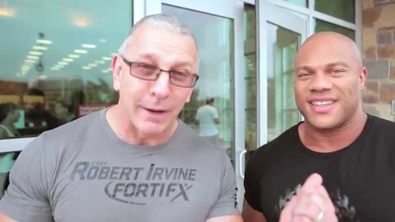 5-Time Mr. Olympia Phil Heath and Robert Irvine Hit the Gym!