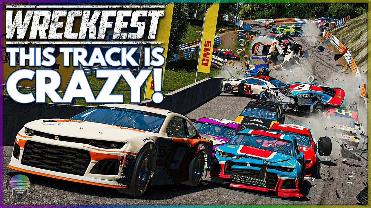 THIS TRACK IS CRAZY! | Wreckfest | NASCAR