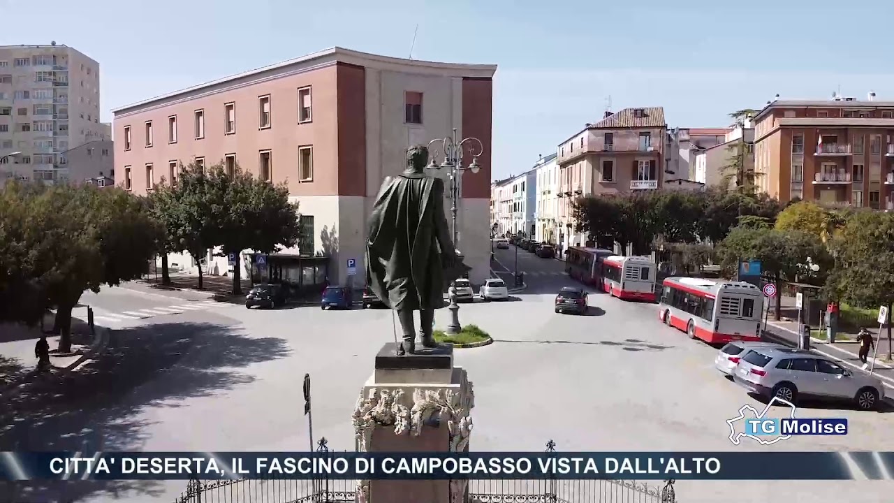 Città deserta, il fascino di Campobasso vista dall'alto