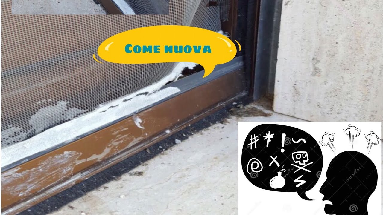 Come sostituire la rete rotta