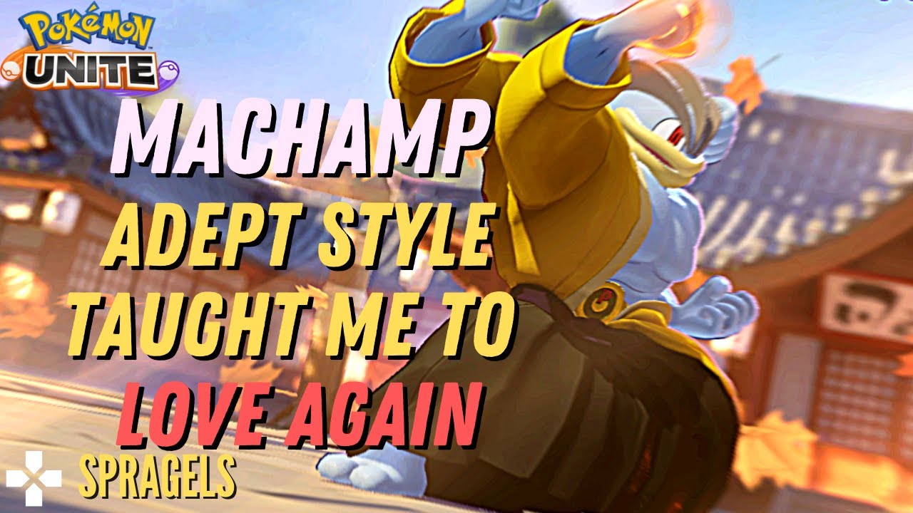 Machamp Adept Style Holowear Fills My Heart - Pokémon Unite
