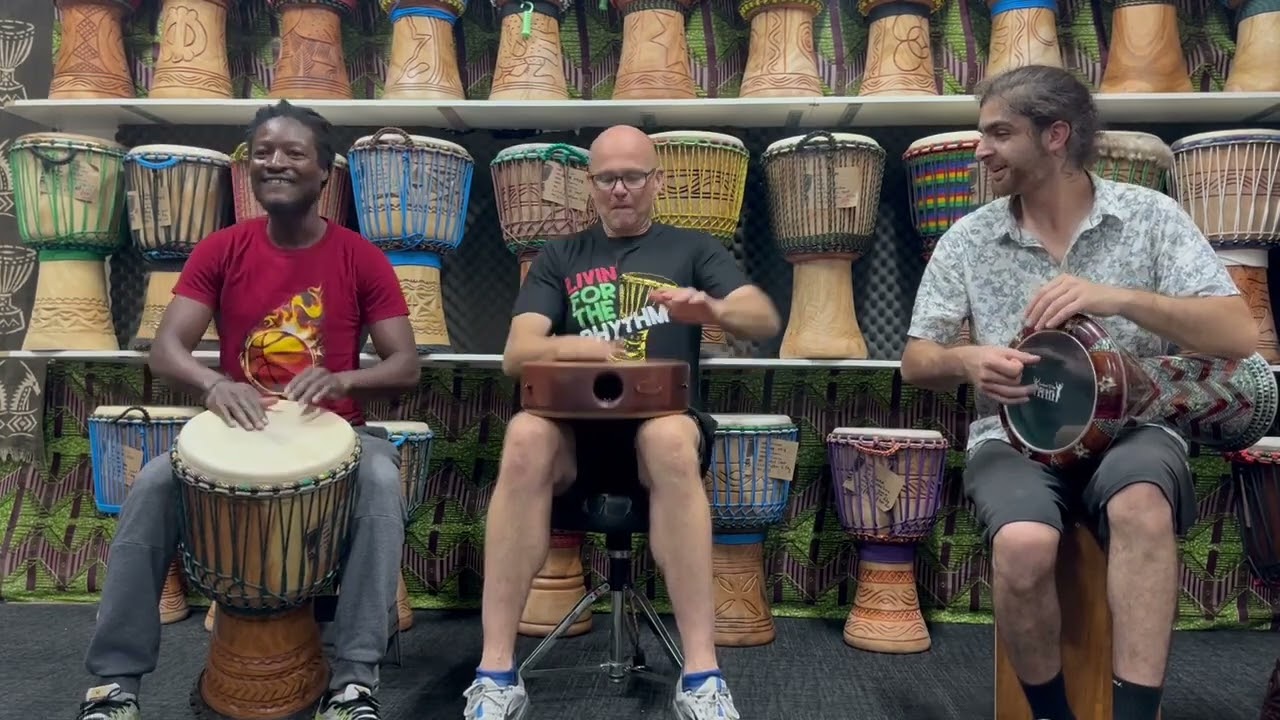 Lap cajon, Sombaty & Djembe  Jam