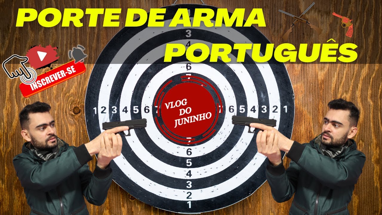 COMO FAÇO PARA TER ARMA DE FOGO EM PORTUGAL 🇵🇹