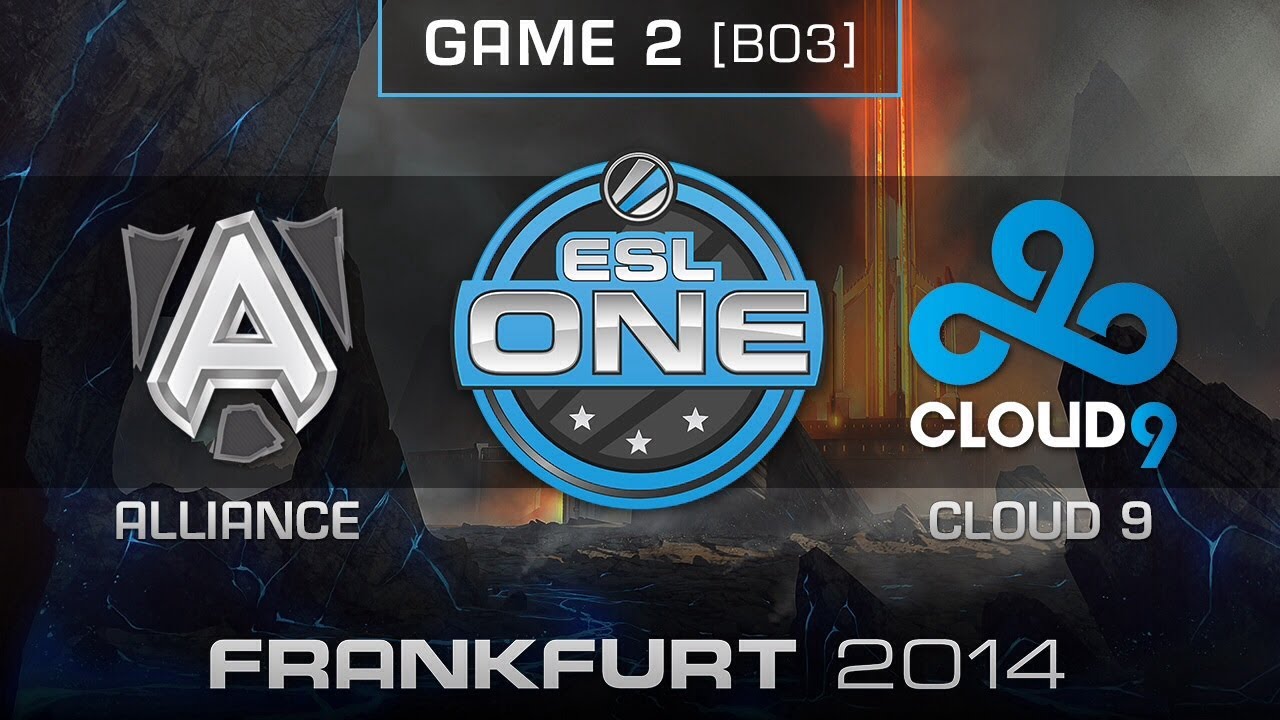 Cloud 9 vs. Alliance - Quarterfinals Map 2 - ESL One Frankfurt 2014 - Dota 2