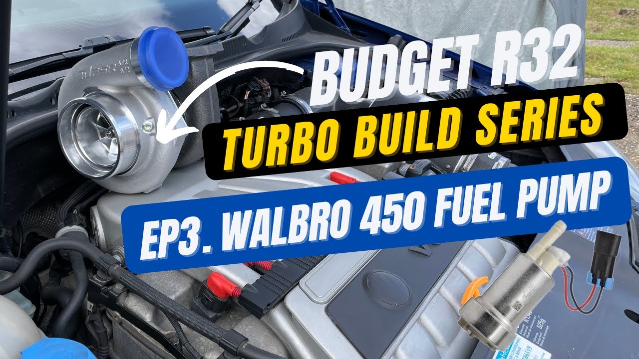 EP3. Fitting the WALBRO 450 fuel pump - GOLF R32 TURBO BUILD SERIES