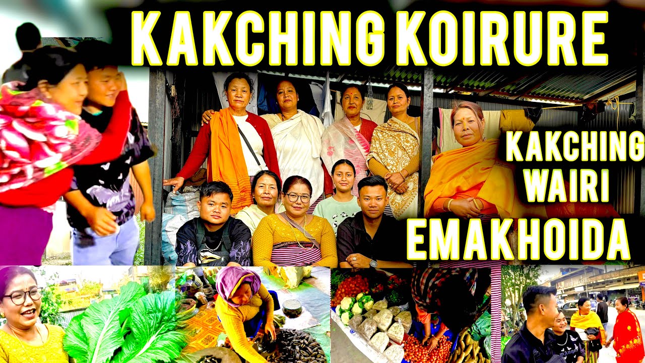 Kakching da koirure / kakching wairi Emakhoida  yam nungsiye 😍😊  keithel phambi emanasu pot pirakee
